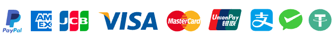 闪连VPN支持多种支付方式 - Visa Mastercard PayPal等